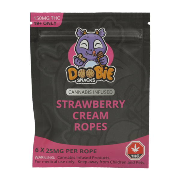 Doobie Snacks – Blue Raspberry – 200mg THC | Buy My Weed Online Canada