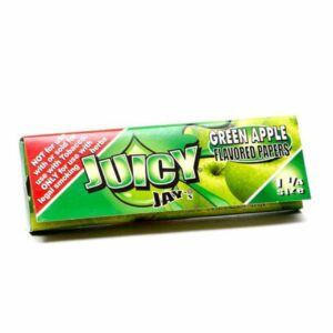 Juicy Jay’s – Hemp Papers (1.25 inch) – Green Apple | Buy My Weed Online Canada