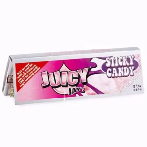 Juicy Jay’s – Superfine Hemp Papers (1.25 Inch) – Sticky Candy | Buy My Weed Online Canada