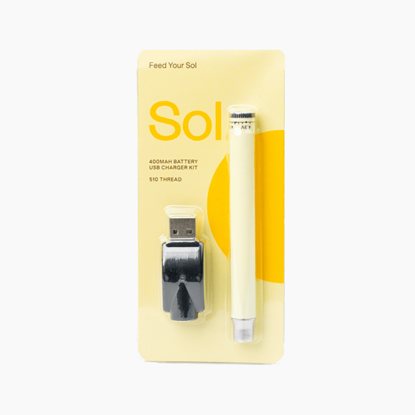 Sol – 400 mAh Vape Battery (510 thread) | Buy My Weed Online Canada