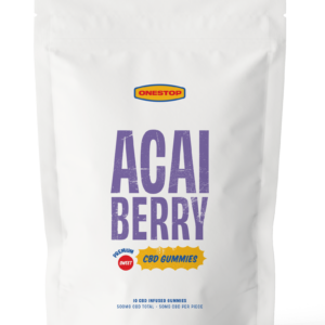 OneStop – Açai Berry CBD Gummies 500mg | Buy My Weed Online Canada