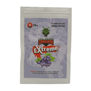 Green Samurai Extreme – Grape Gummy – 300mg THC | Buy My Weed Online Canada