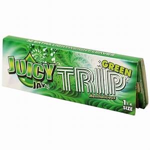 Juicy Jay’s – Hemp Papers (1.25 inch) – Green Trip | Buy My Weed Online Canada